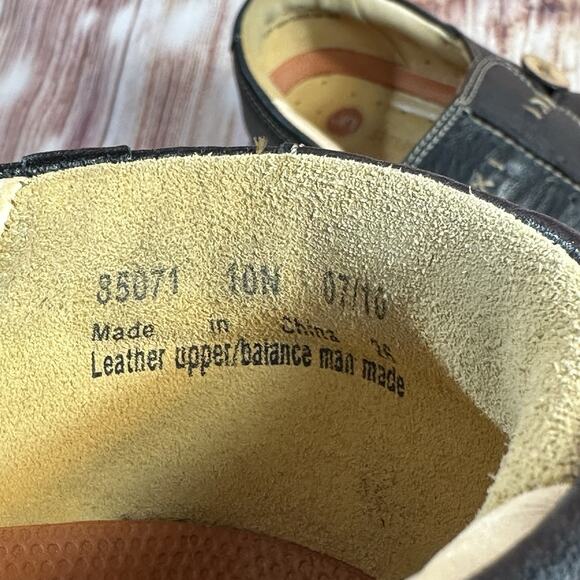 Clarks Unstructured Un Loop Womens Size 10 N Black Leather Shoes Loafers Flats - Picture 10 of 10